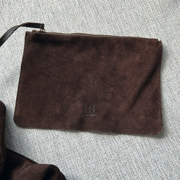 Haute Hippie Festival Suede Hobo bag brown NWT - Picture 6 of 10